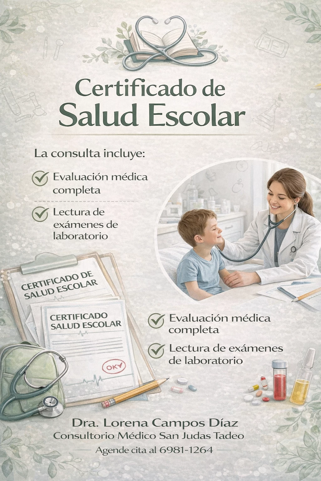 Certificado de Salud Escolar